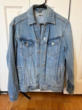 Topshop Moto Denim Jacket